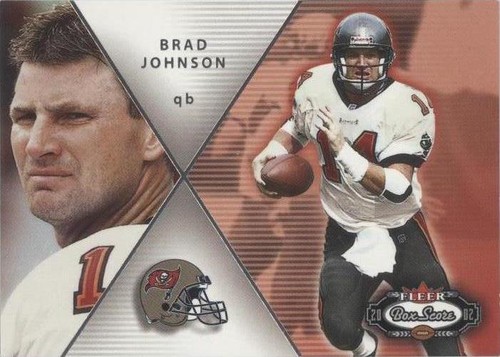2002 Fleer Box Score Brad Johnson #209