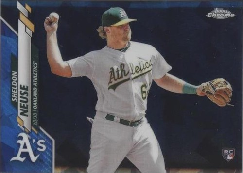 2020 Topps Chrome Sapphire Edition - Sheldon Neuse #699