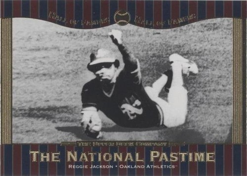 2001 Upper Deck Hall of Famers - Reggie Jackson #80