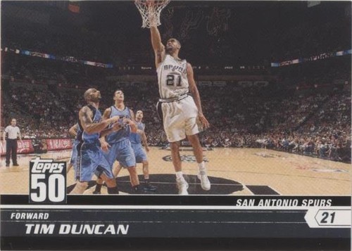 2007-08 Topps - Tim Duncan #1