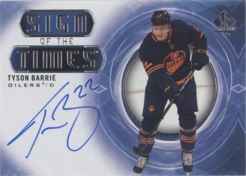 2020-21 SP Authentic - Tyson Barrie #SOTT-TB