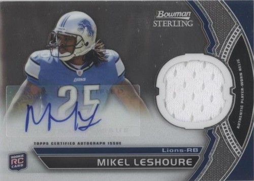 2011 Bowman Sterling Mikel Leshoure #BSAR-ML