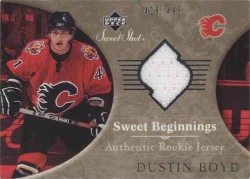 2006-07 Upper Deck Sweet Shot - Dustin Boyd #113