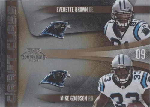 2009 Playoff Contenders Everette Brown Mike Goodson #2