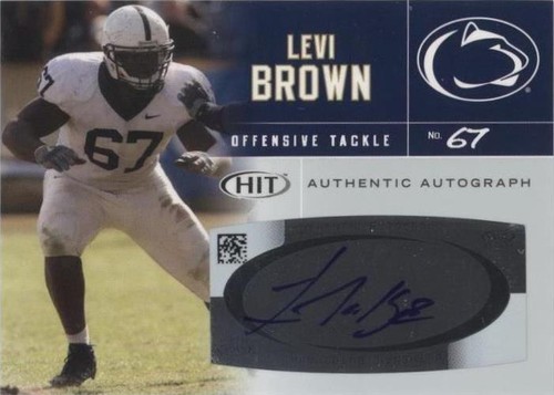 2007 SAGE Hit Levi Brown #A53