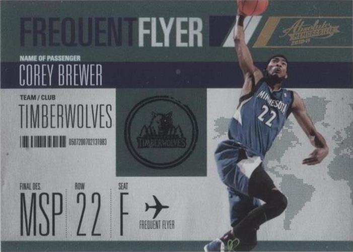 2010-11 Absolute Memorabilia - Corey Brewer #17