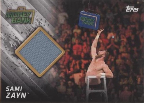 2018 Topps WWE Then Now Forever - Sami Zayn #MRMB-SZ