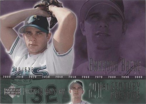 2002 Upper Deck Piece Of History - Brandon Backe #107