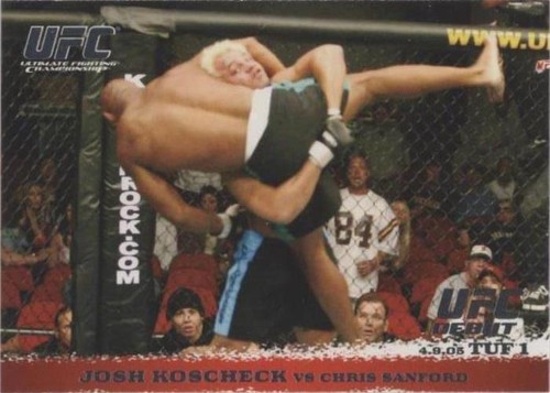 2009 Topps UFC Round 1 - Chris Sanford Josh Koscheck #23