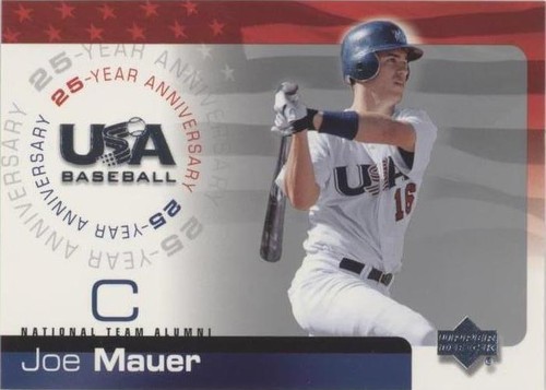 2004 Upper Deck USA Baseball 25-Year Anniversary - Joe Mauer #USA-121