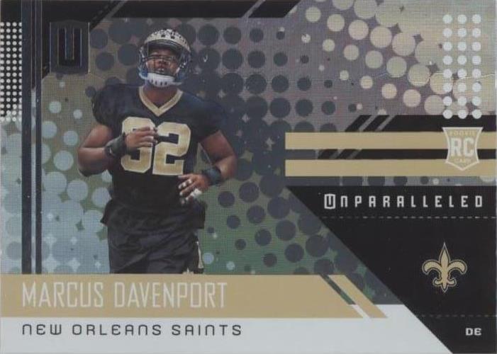 2018 Panini Unparalleled Marcus Davenport #299
