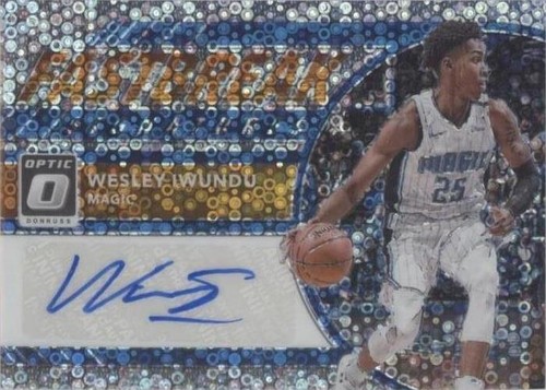 2017-18 Panini Donruss Optic - Wesley Iwundu #FB-WIW