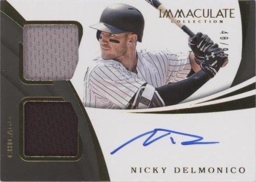 2018 Panini Immaculate Collection - Nick Delmonico #RDM-ND