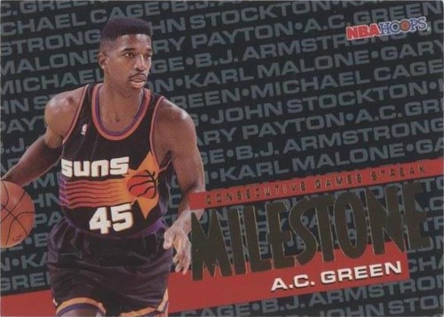 1995-96 NBA Hoops - A.C. Green #210