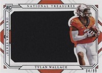 2021 Panini National Treasures Collegiate Tylan Wallace #RS22