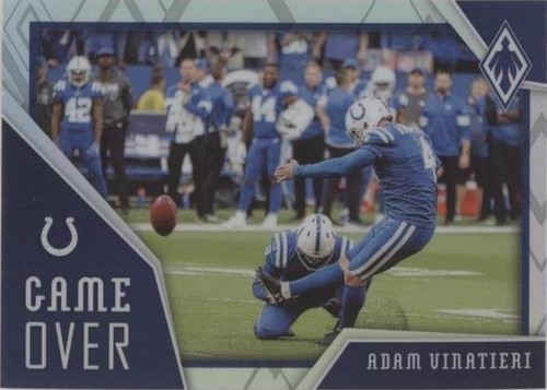 2020 Panini Phoenix Adam Vinatieri #10