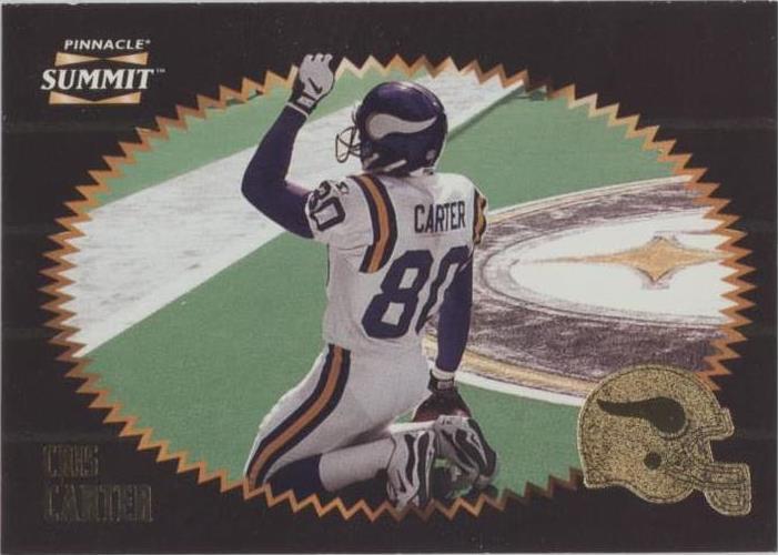 1996 Pinnacle Summit Cris Carter #91