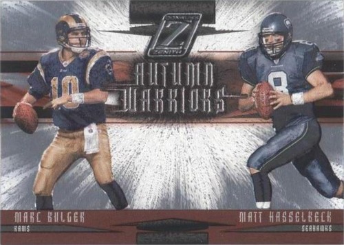 2005 Donruss Zenith Marc Bulger Matt Hasselbeck #AW-20