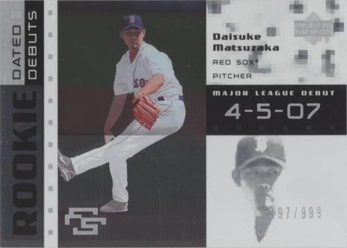 2006 Upper Deck WBC Future Stars #WBC13 Daisuke Matsuzaka PSA 9