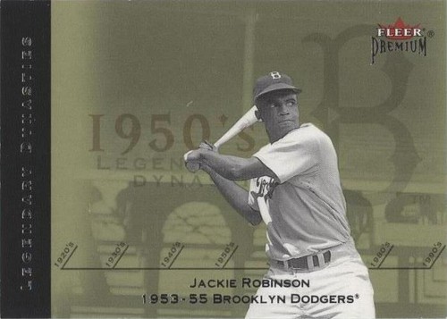 2002 Fleer Premium - Jackie Robinson #14 LD