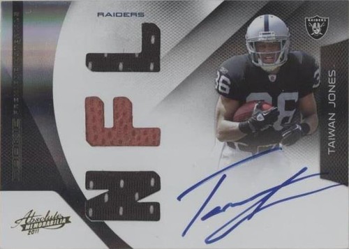 2011 Panini Absolute Memorabilia Taiwan Jones #204