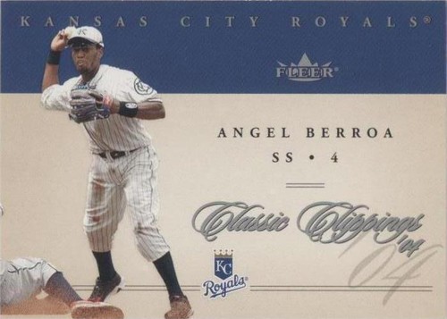 2004 Fleer Classic Clippings - Angel Berroa #34