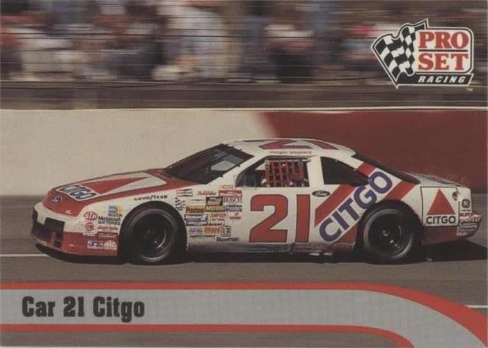 1992 Pro Set Winston Cup - Morgan Shepherd #160