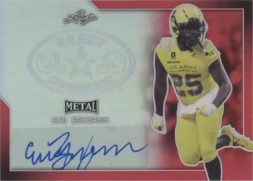2017 Leaf Metal U.S. Army All-American Bowl Eno Benjamin #BA-EB1