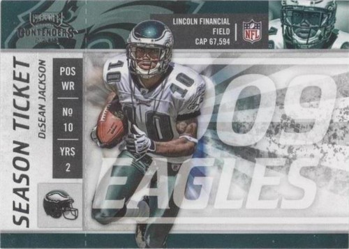 2009 Playoff Contenders DeSean Jackson #74