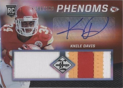 2013 Panini Limited Knile Davis #219
