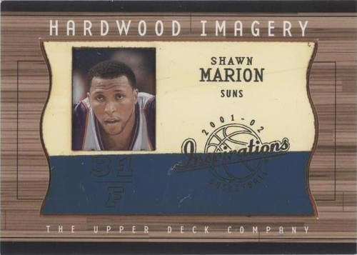 2001-02 Upper Deck Inspirations - Shawn Marion #SH