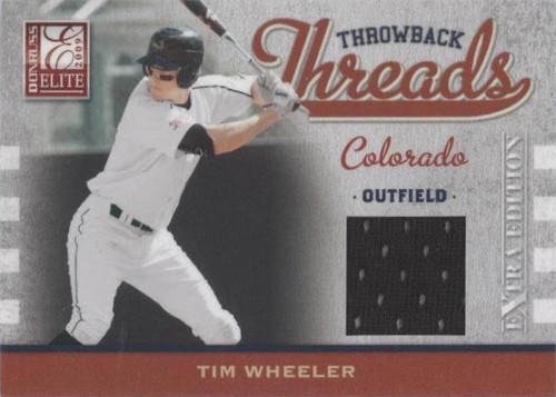 2009 Donruss Elite Extra Edition - Tim Wheeler #TT-TW