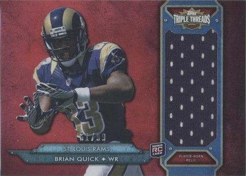 2012 Topps Triple Threads Brian Quick #TTRJR-10