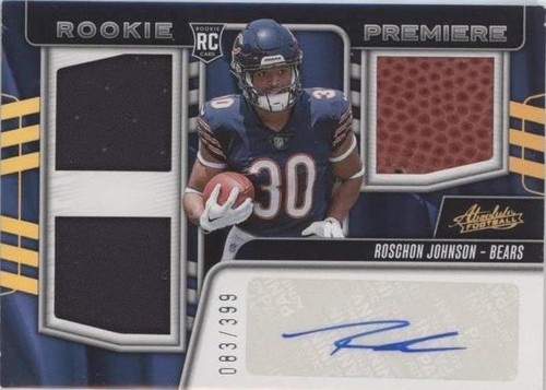 2023 Panini Absolute Roschon Johnson #RPM-RJ
