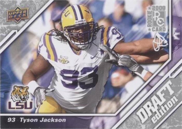 2009 Upper Deck Draft Edition Tyson Jackson #54