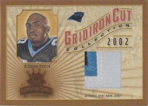 2002 Donruss Gridiron Kings DeShaun Foster #GC-106