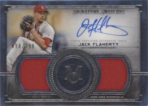 2019 Topps Museum Collection - Jack Flaherty #SSDA-JF
