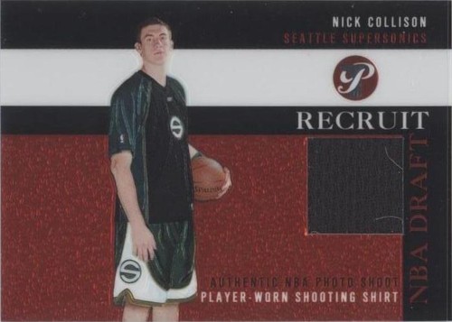 2003-04 Topps Pristine - Nick Collison #PR-NC
