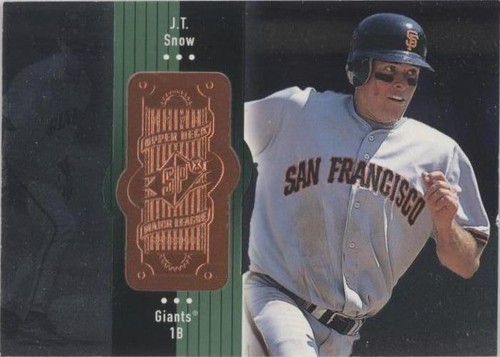 1998 SPx Finite - J.T. Snow #128