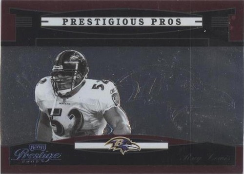 2005 Playoff Prestige Ray Lewis #PP-40