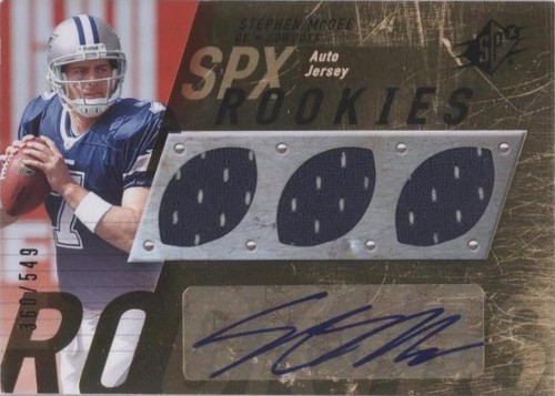 2009 SPx Stephen McGee #105