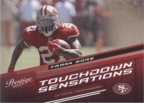 2010 Playoff Prestige Frank Gore #5