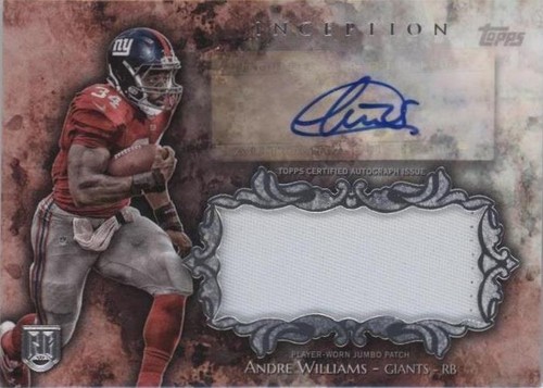 2014 Topps Inception Andre Williams #IAJP-AW