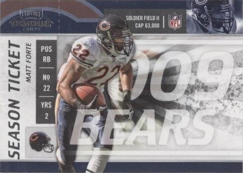 2009 Playoff Contenders Matt Forte #20