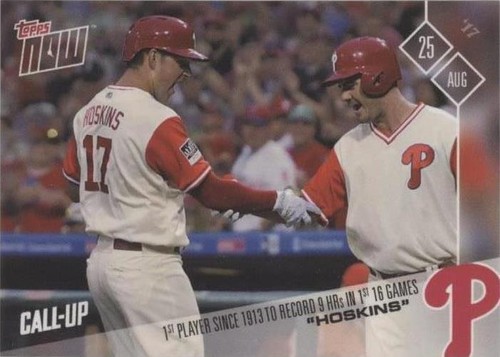 2017 Topps Now - Rhys Hoskins #519
