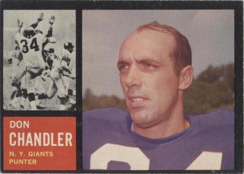 1962 Topps Don Chandler #107