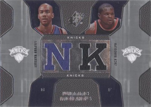 2007-08 SPx - Zach Randolph/Stephon Marbury #WMC-MR