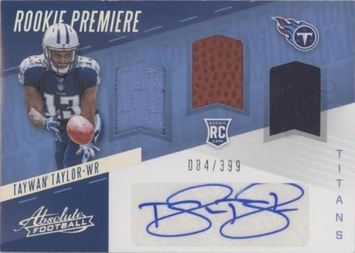 2017 Panini Absolute Taywan Taylor #225