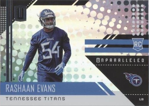 2018 Panini Unparalleled Rashaan Evans #240