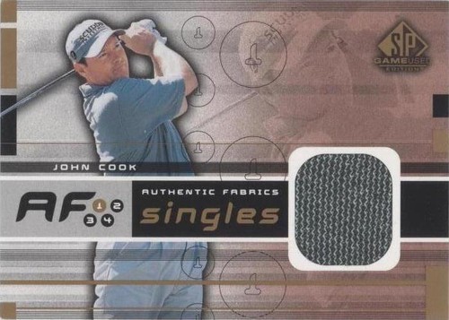 2003 SP Game Used Edition - John Cook #AF-JC